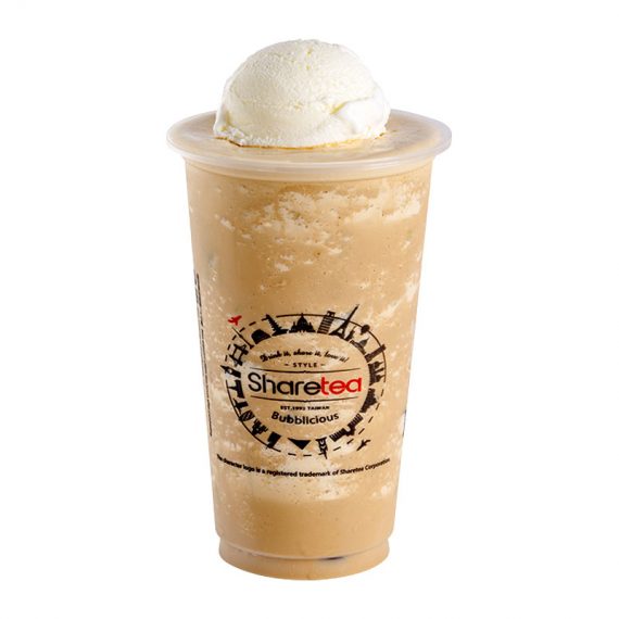 Coffee Ice Blended With Ice Cream