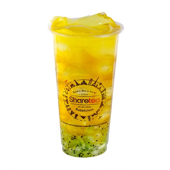 Kiwi Fruit Tea With Aiyu Jelly