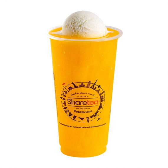 Mango Ice Blended With Ice Cream