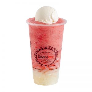 Strawberry Ice Blended With Ice Cream
